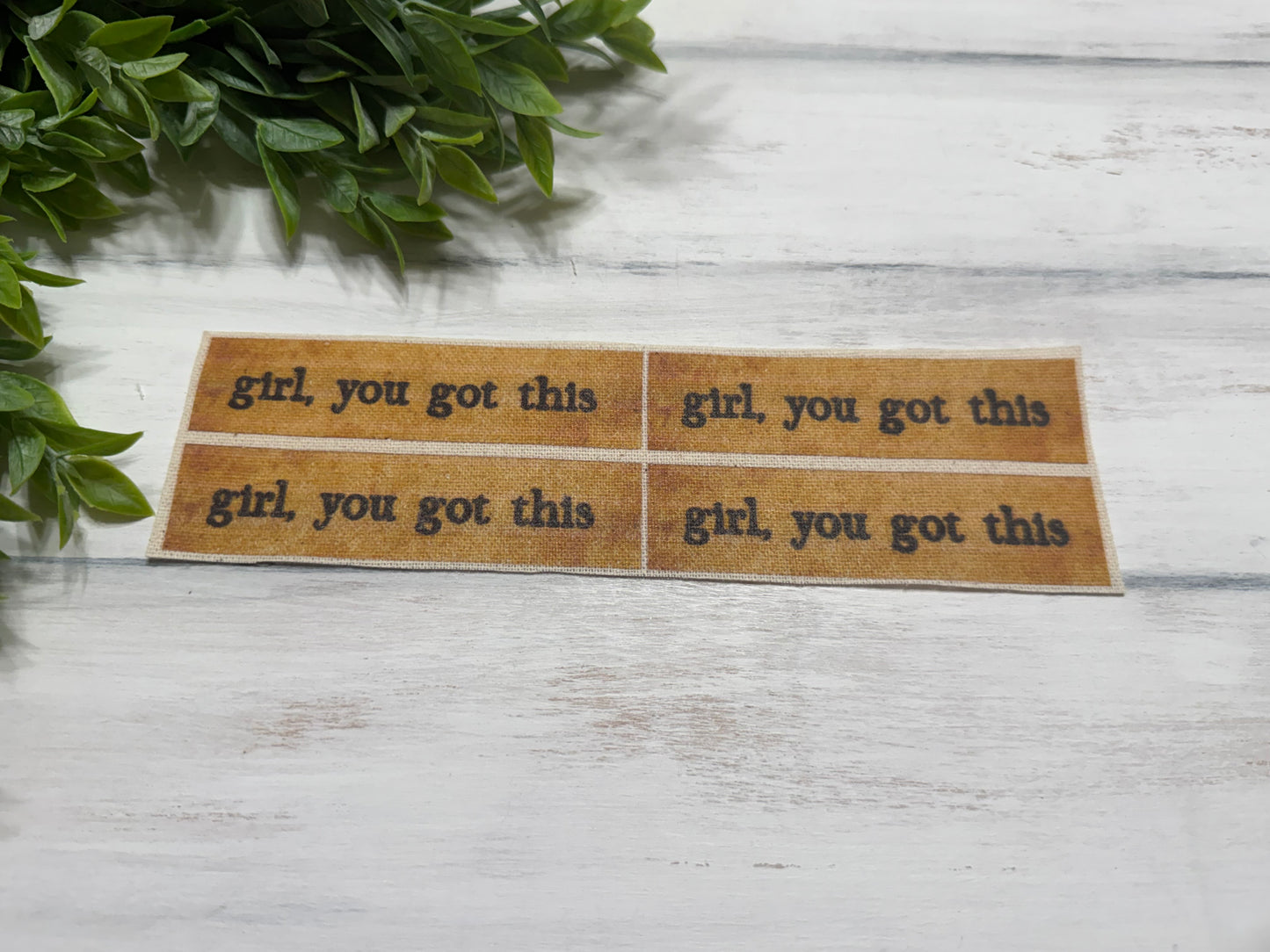Girl you got this mini prints set of 4