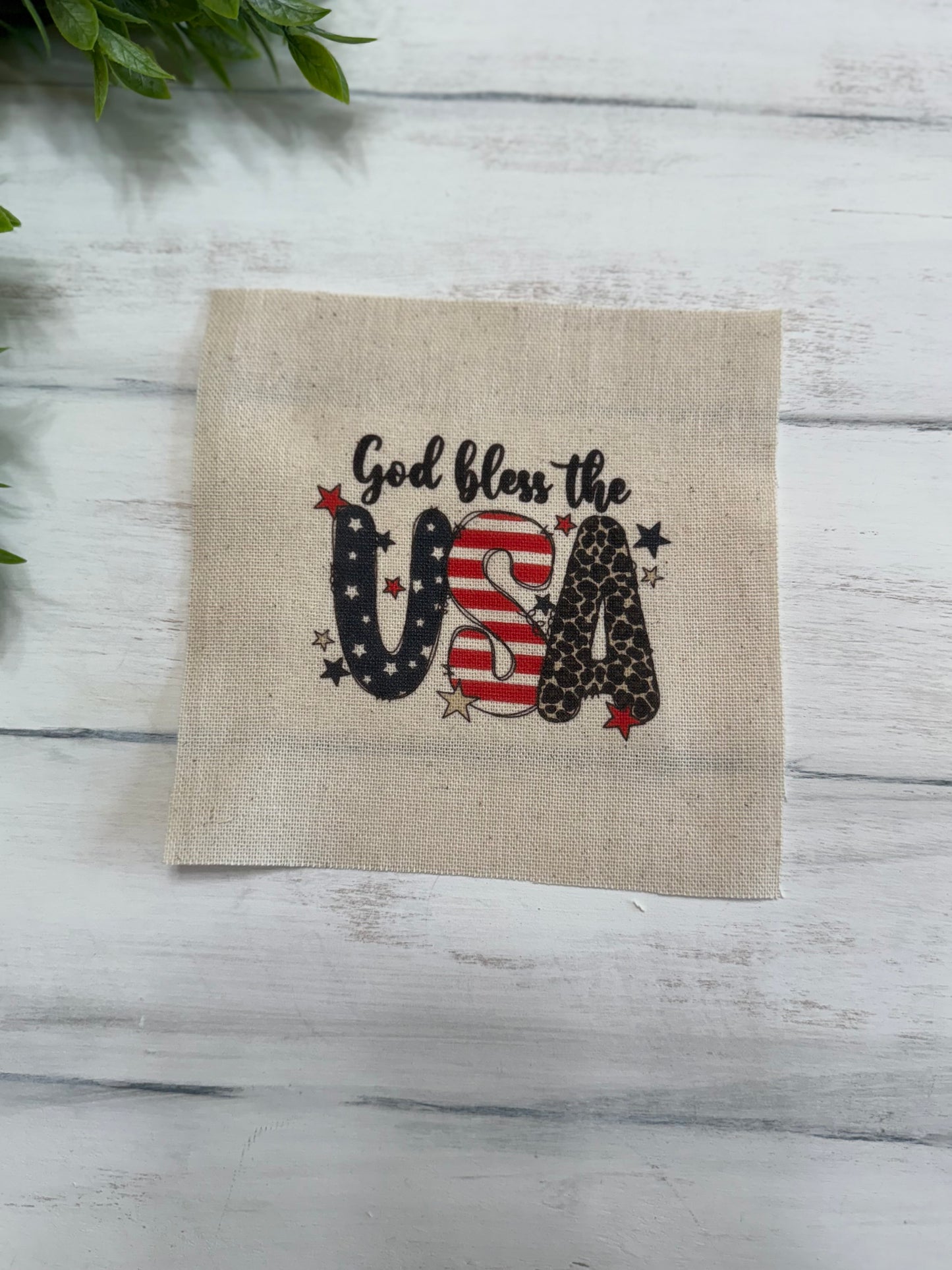 God bless the USA 5” patch