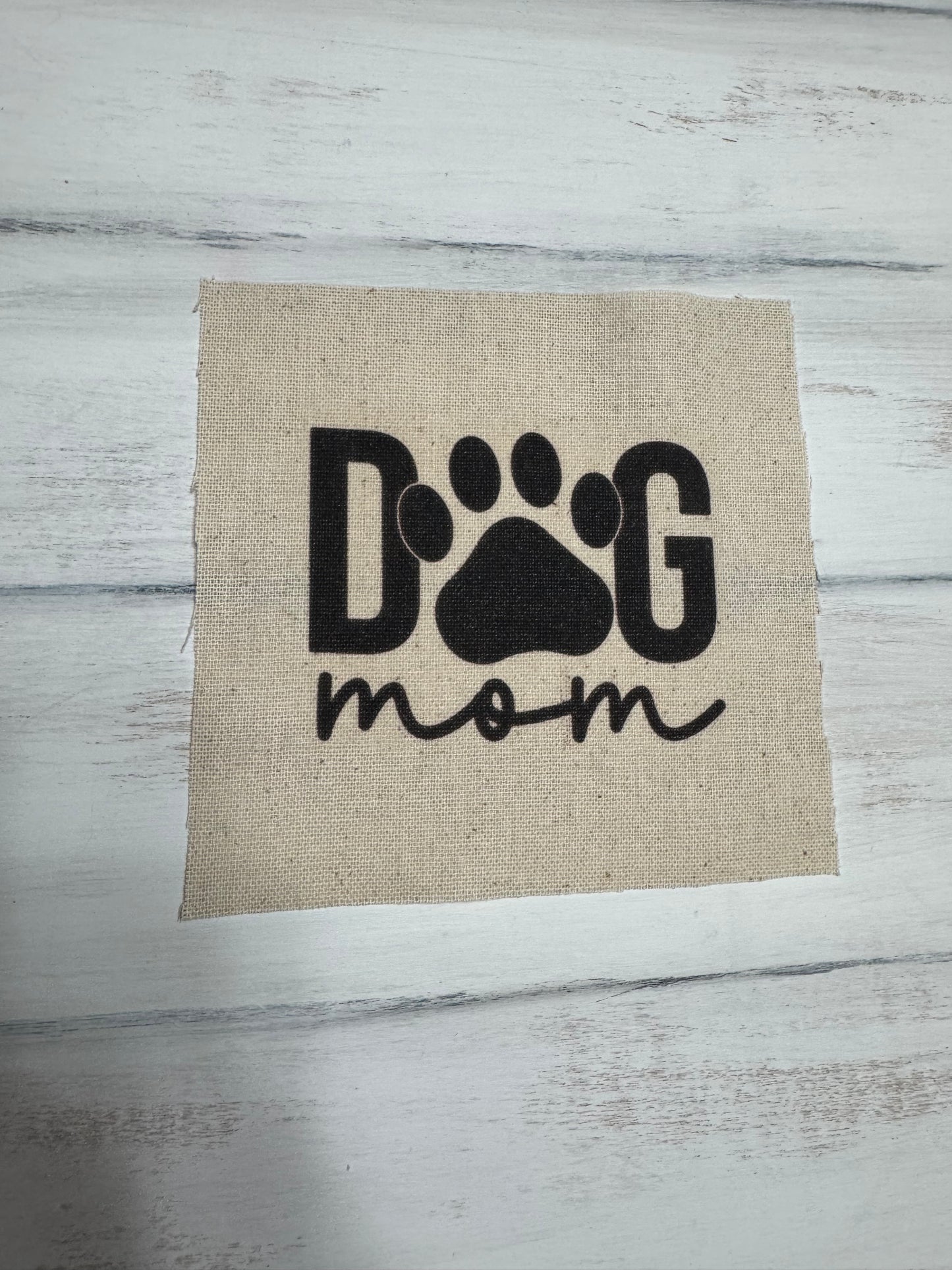 Dog Mom 5” patch