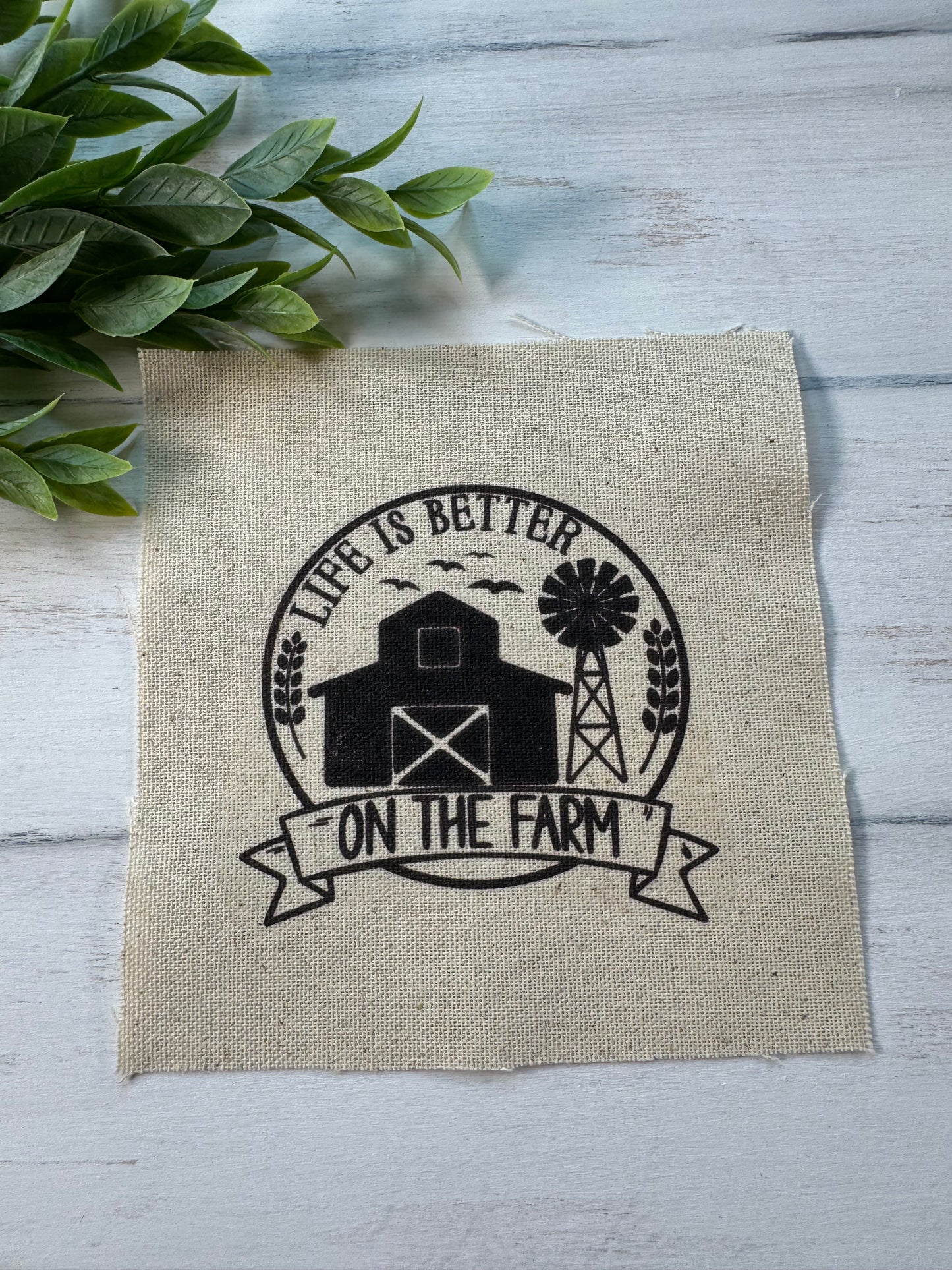 Life is better 5” patch