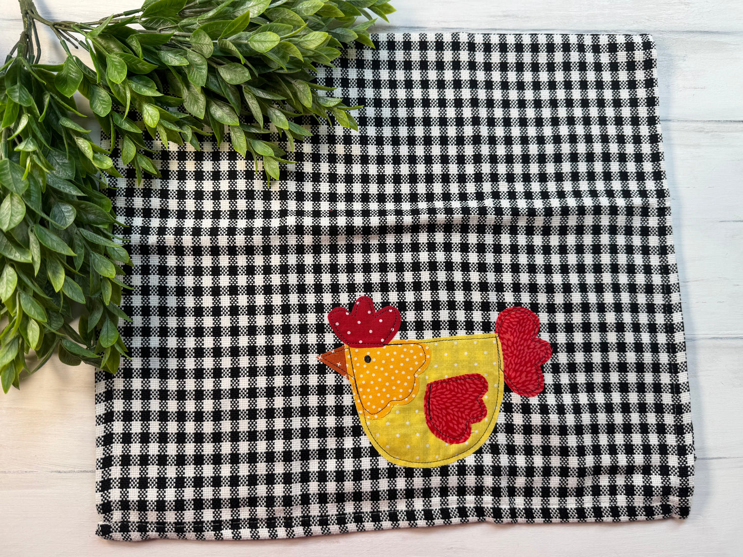 Chicken tea towel