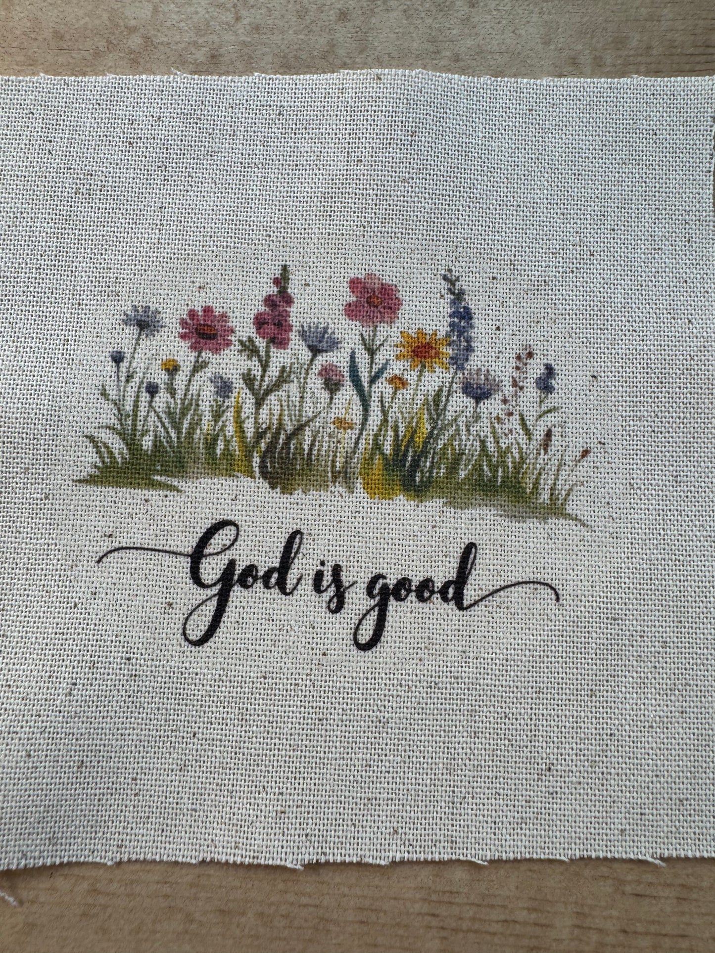 God is good 5” patch
