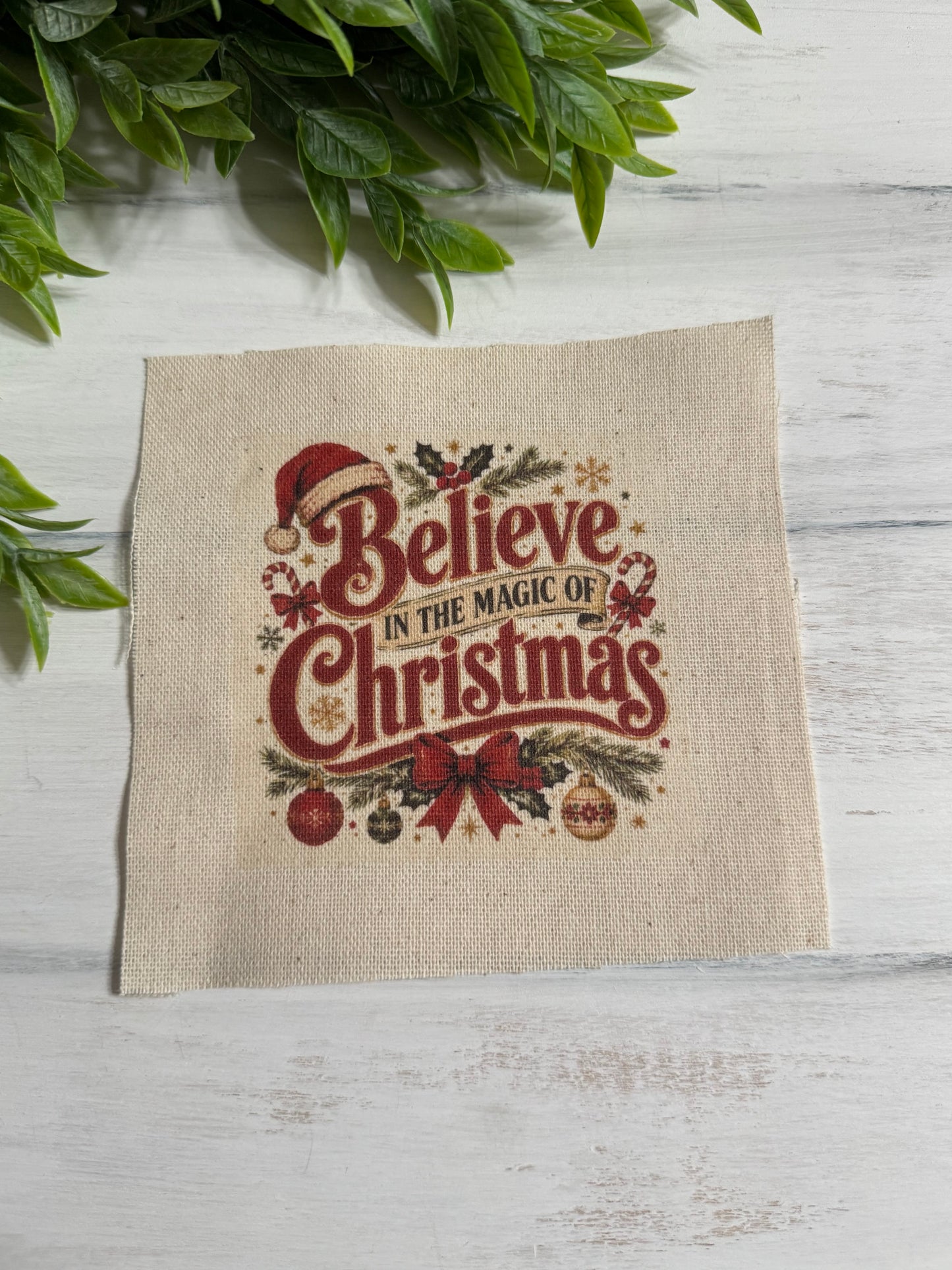 Believe in magic 5” patch