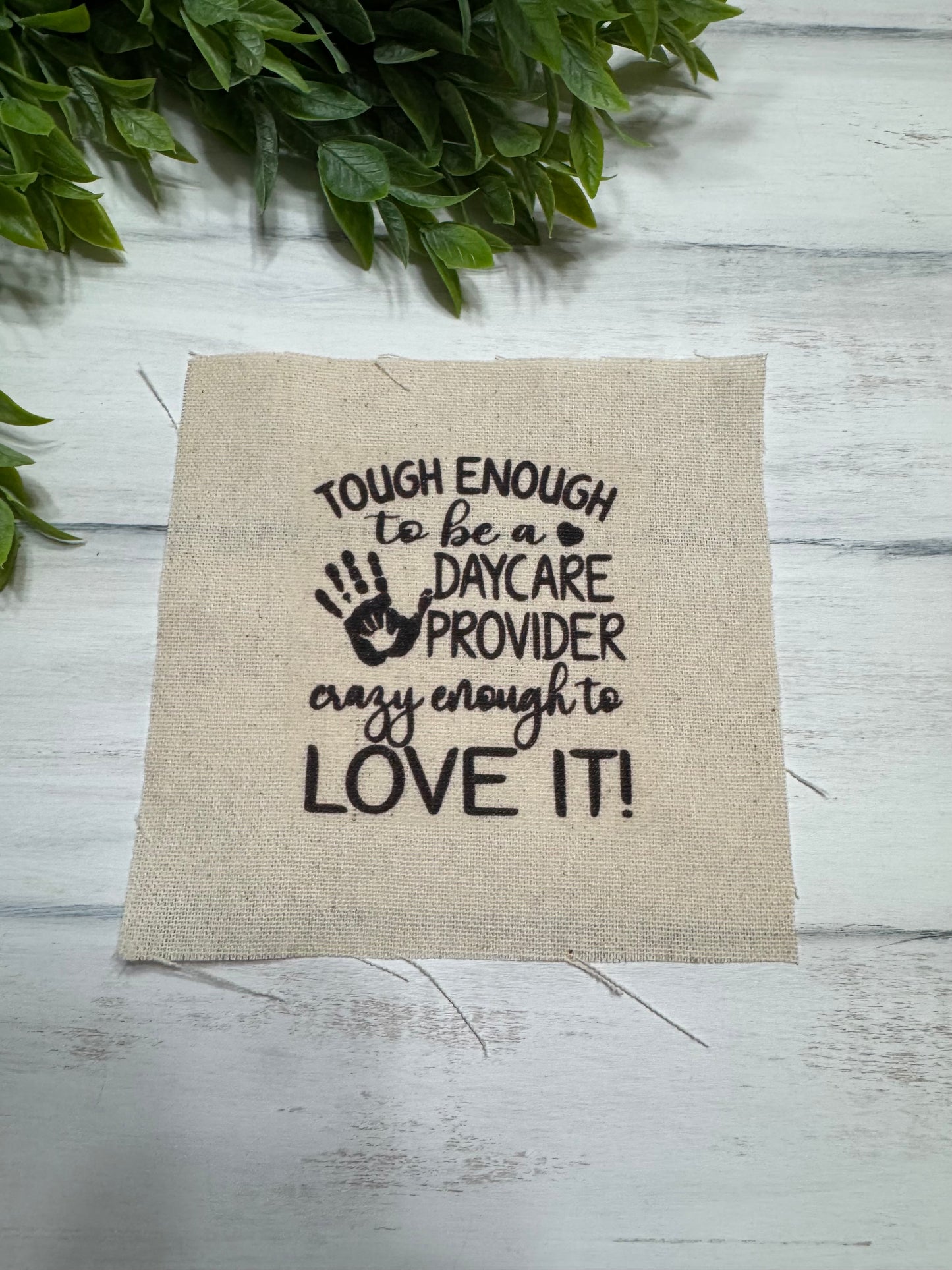 Day care provider 5” patch