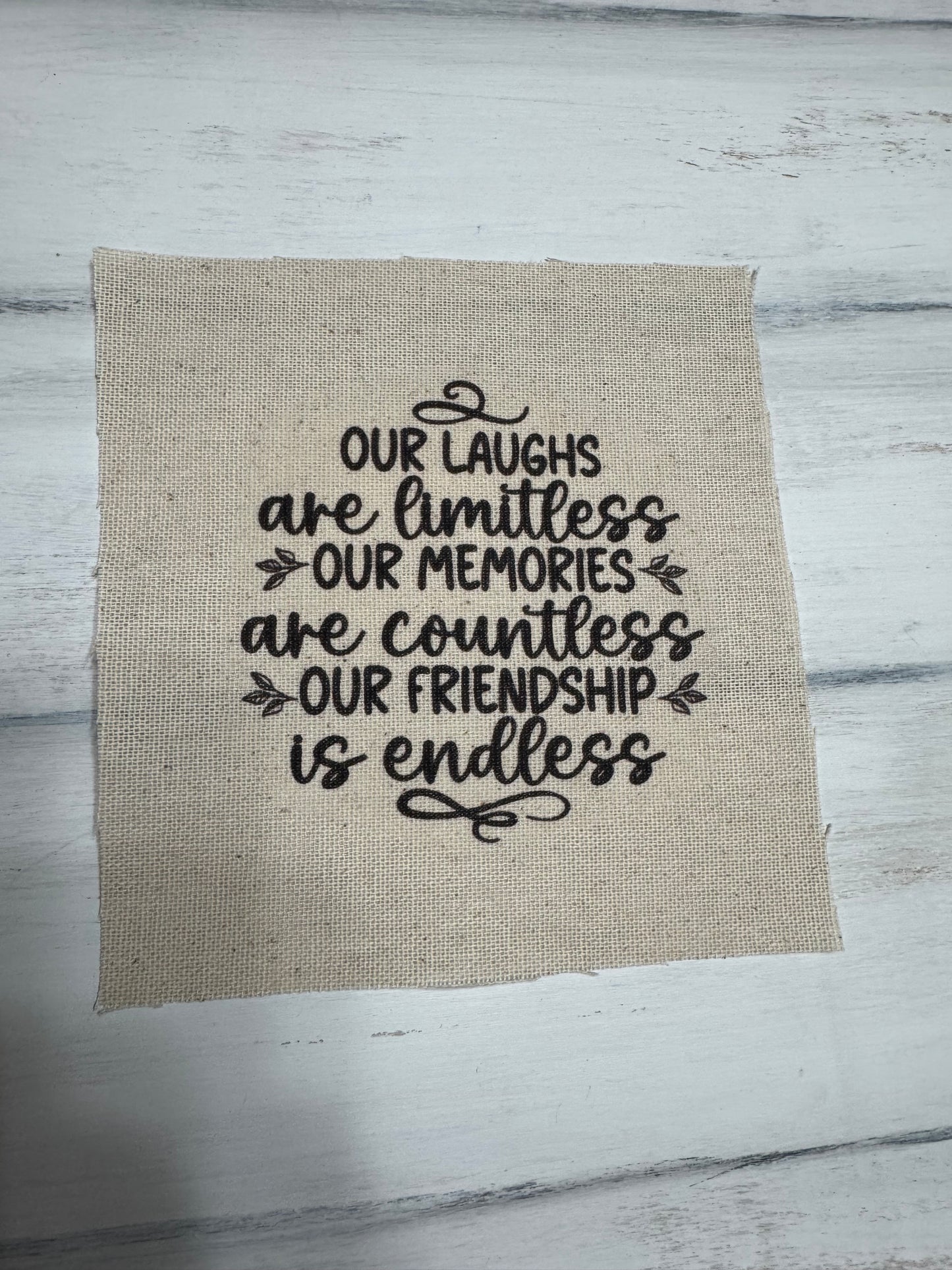 Our laughs are limitless 5” patch