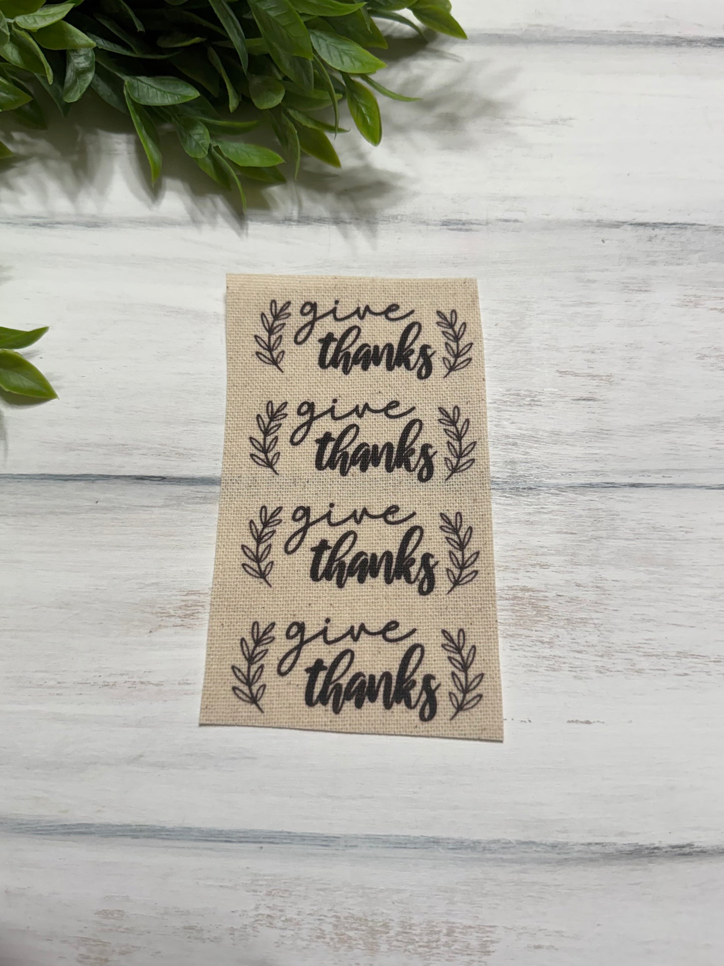 Give thanks mini prints set of 4