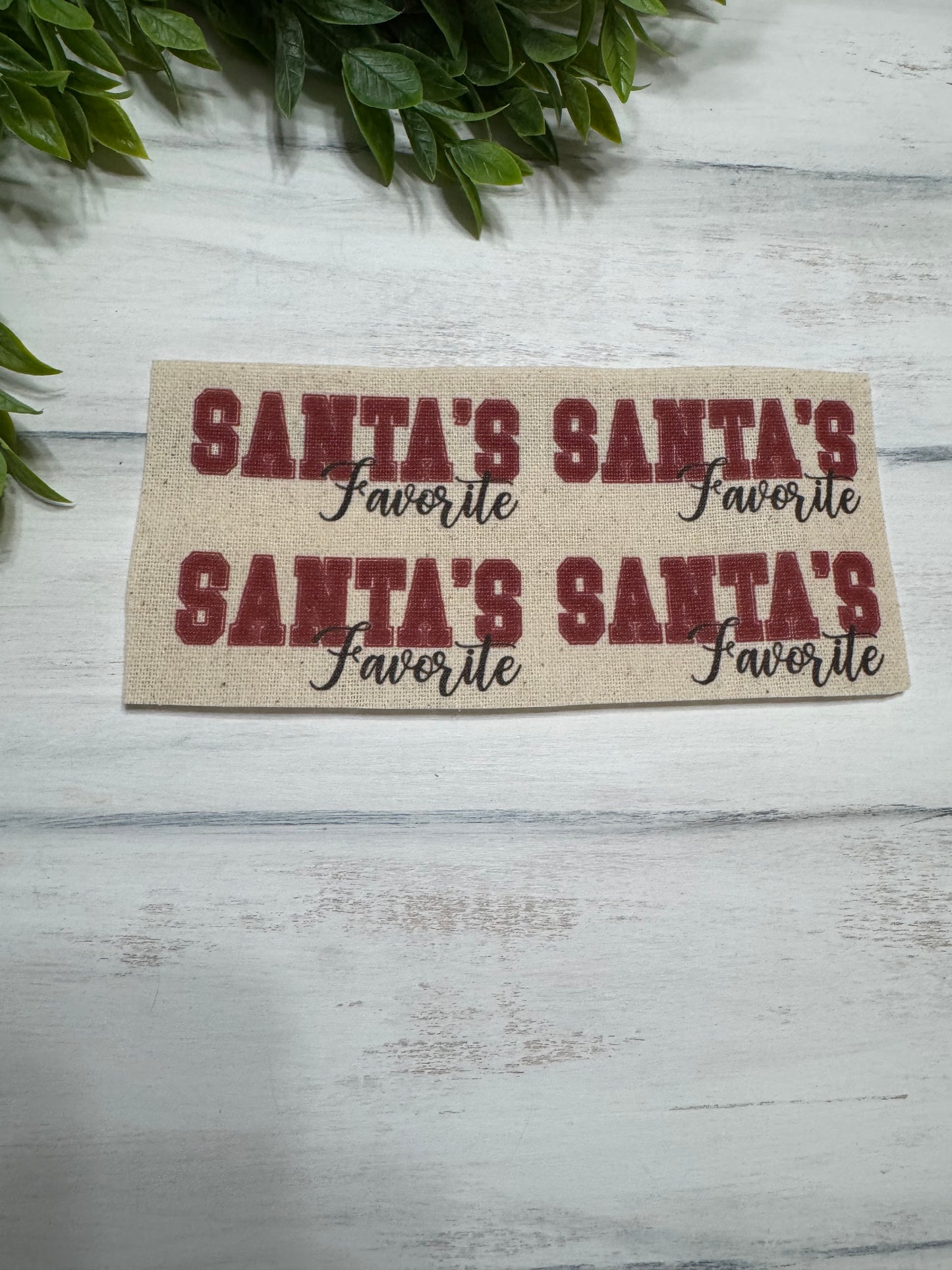 Santa’s favorite mini prints set of 4
