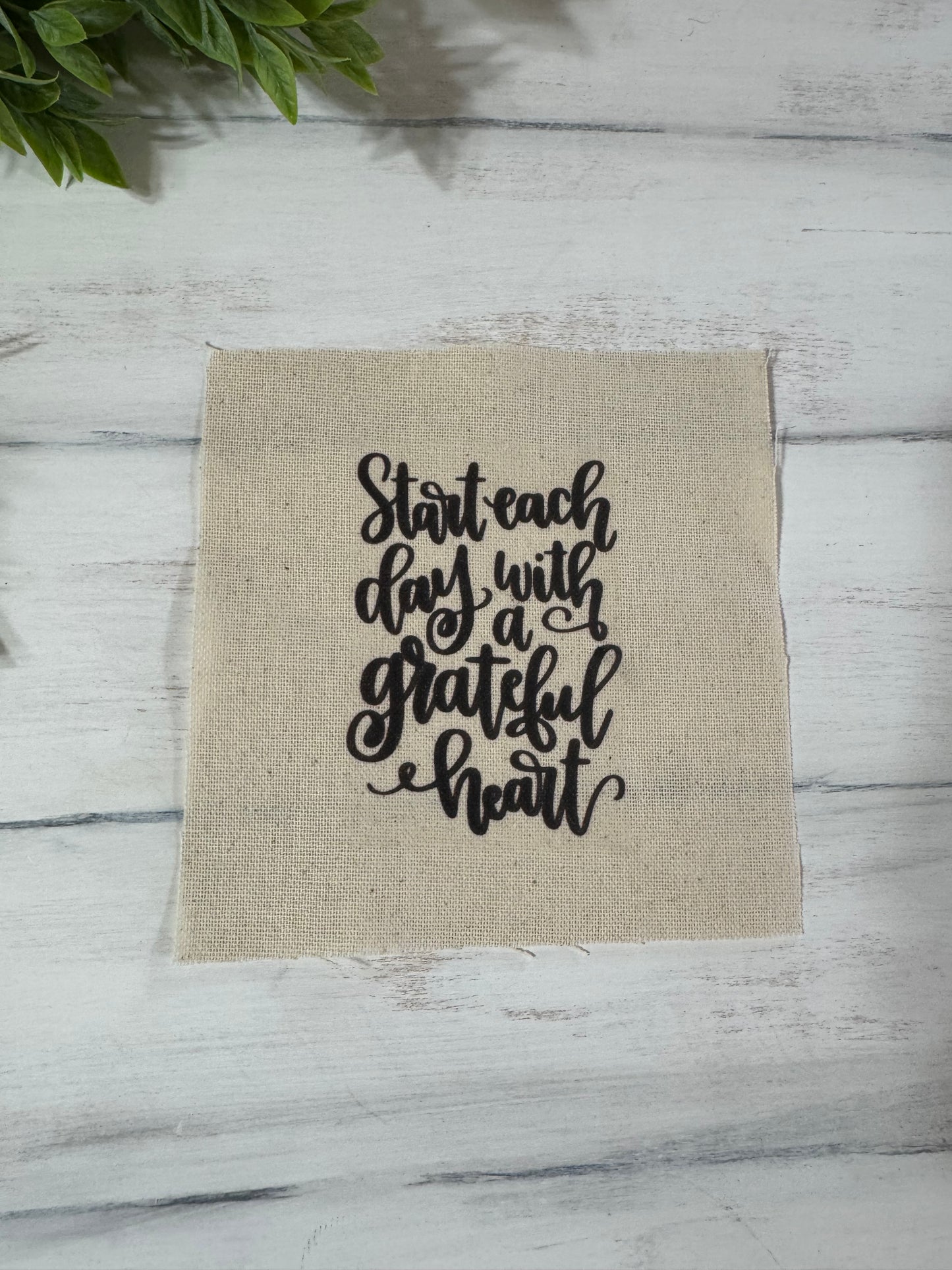 Start each day 5” patch