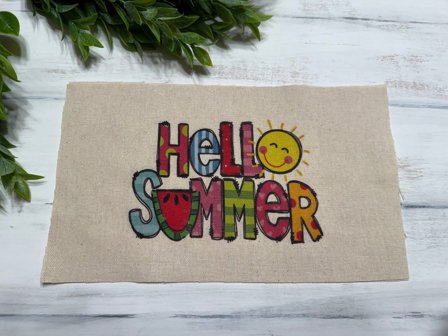 Hello Summer pillow kit