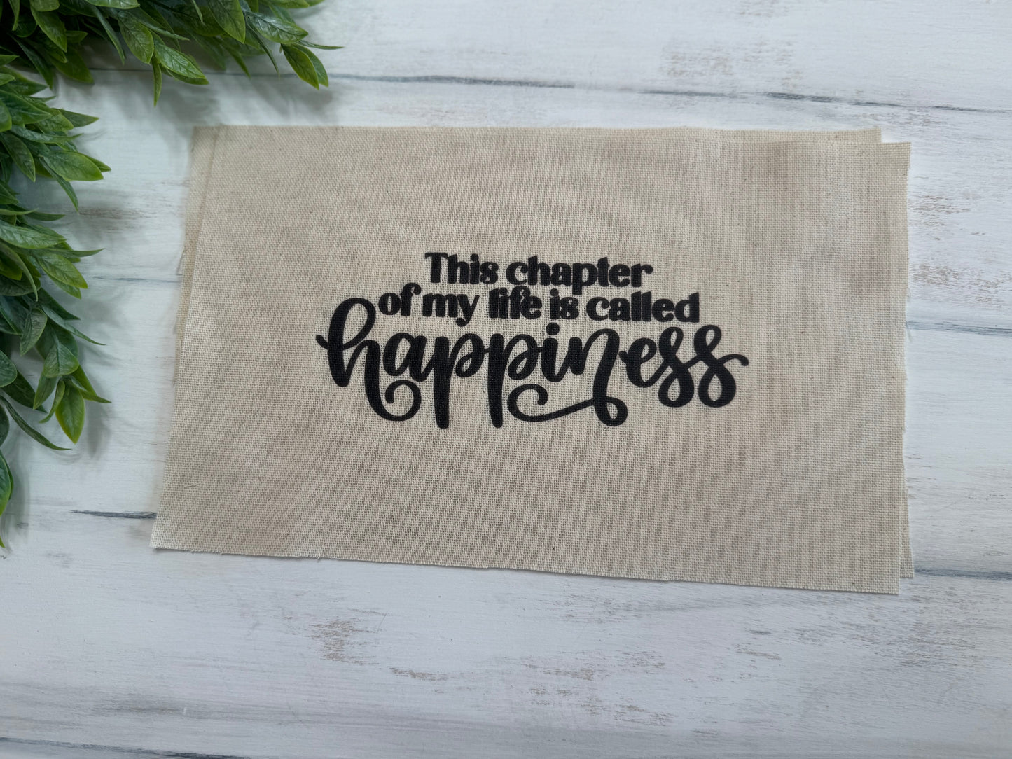 This chapter of my life pillow kit