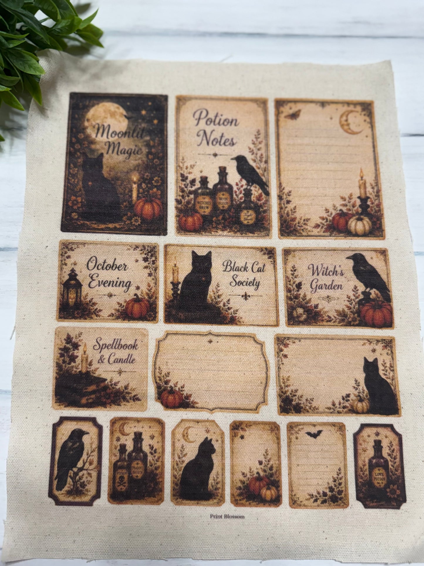 Halloween tags page