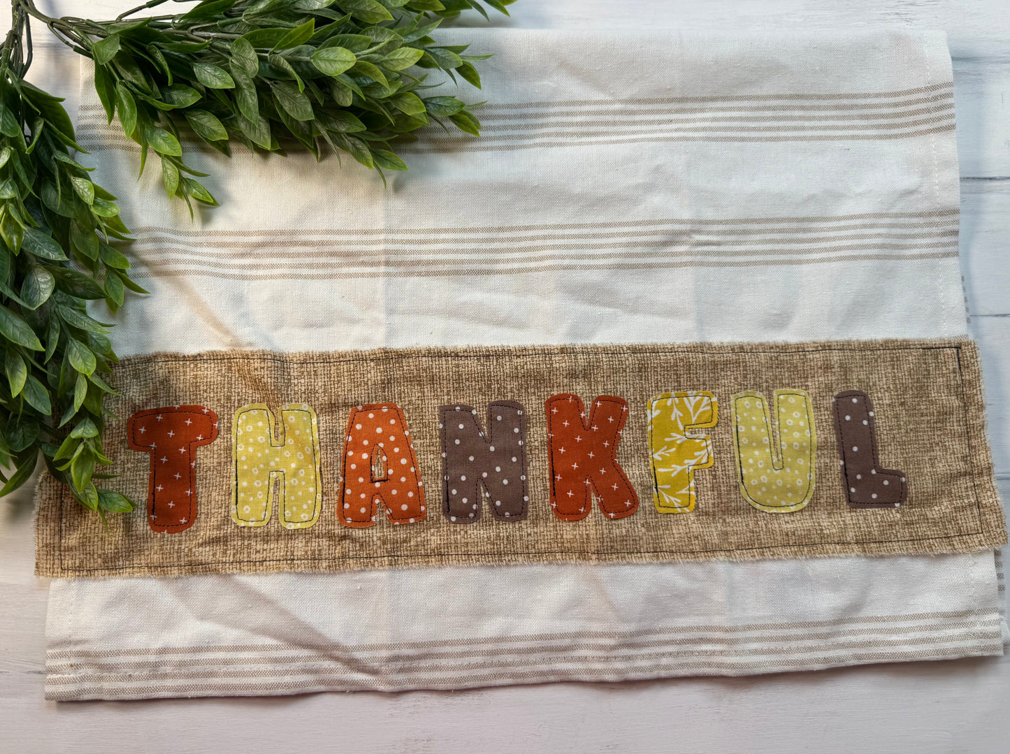 Thankful tea towel