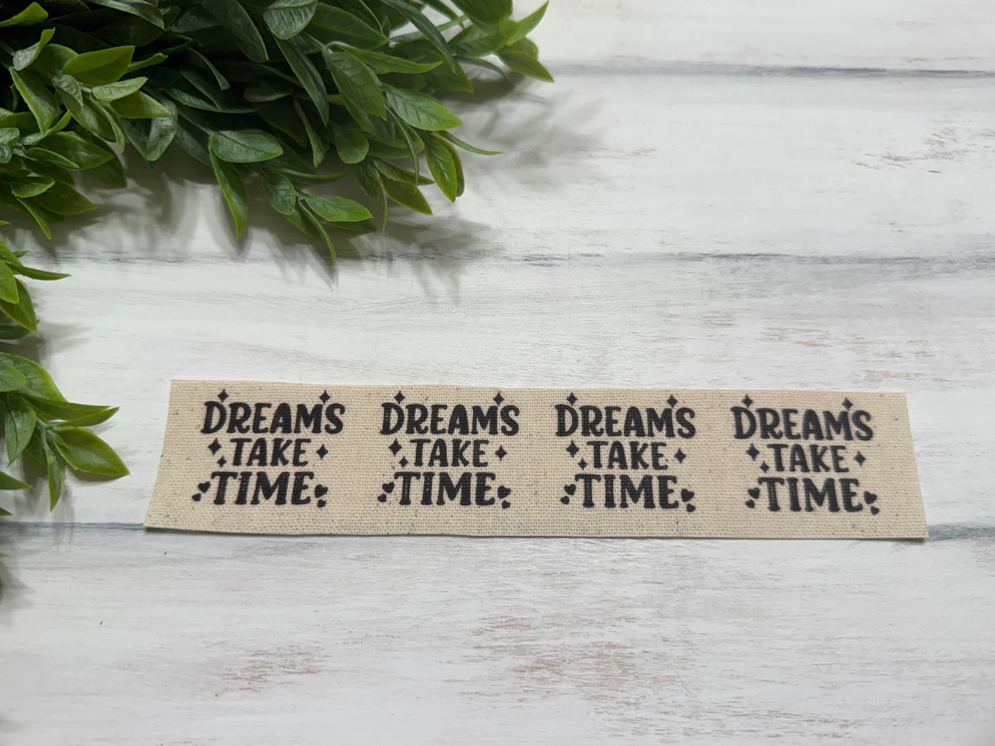 Dreams take time mini prints set of 4