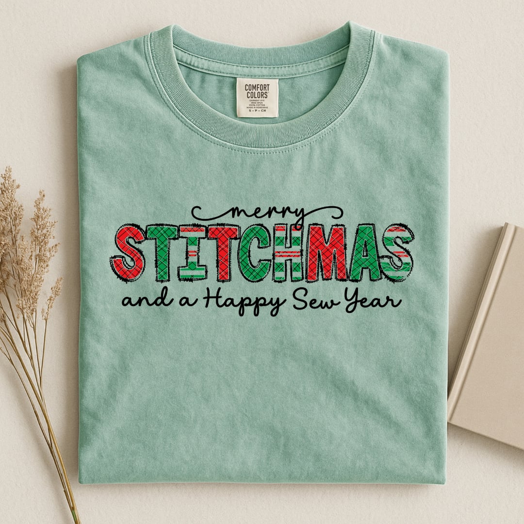 Merry Stitchmas short sleeved T-shirt