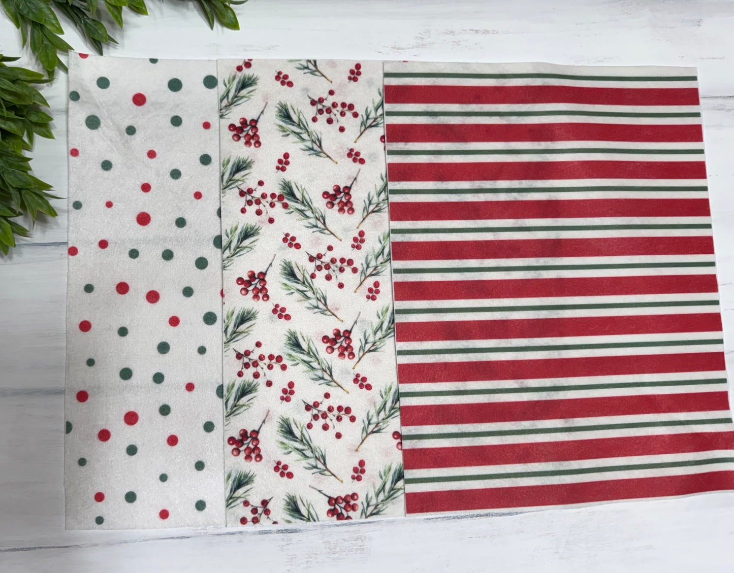 Christmas printed felt sheets