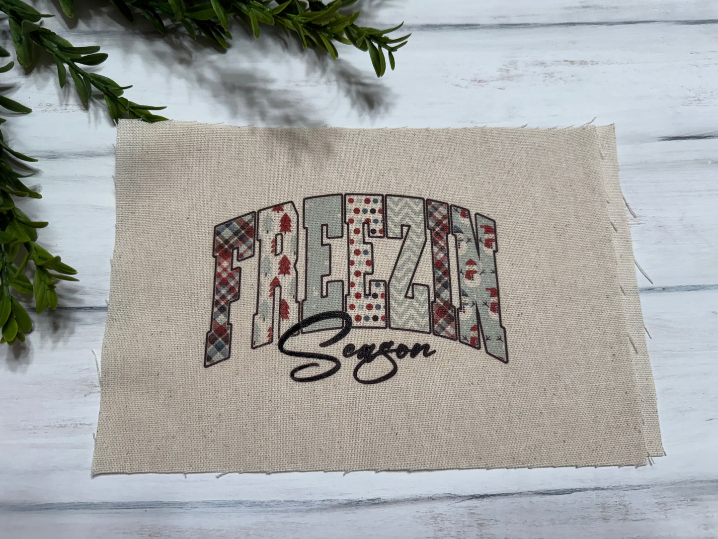 Freezin season pillow kit