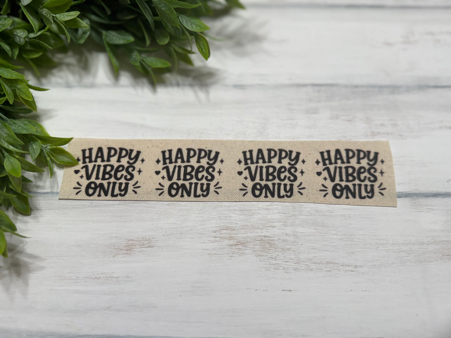 Happy vibes only mini prints set of 4
