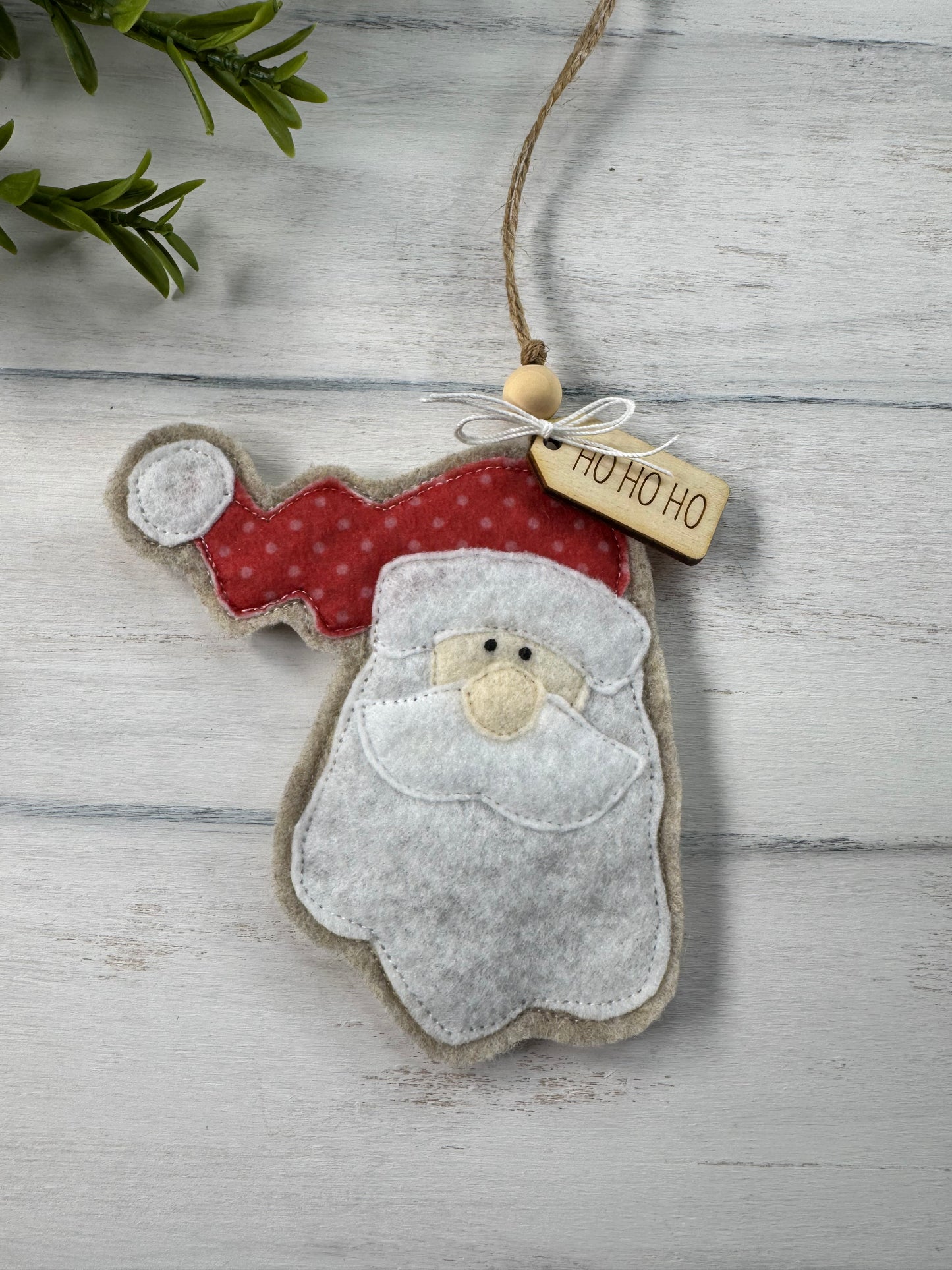 Santa ornament