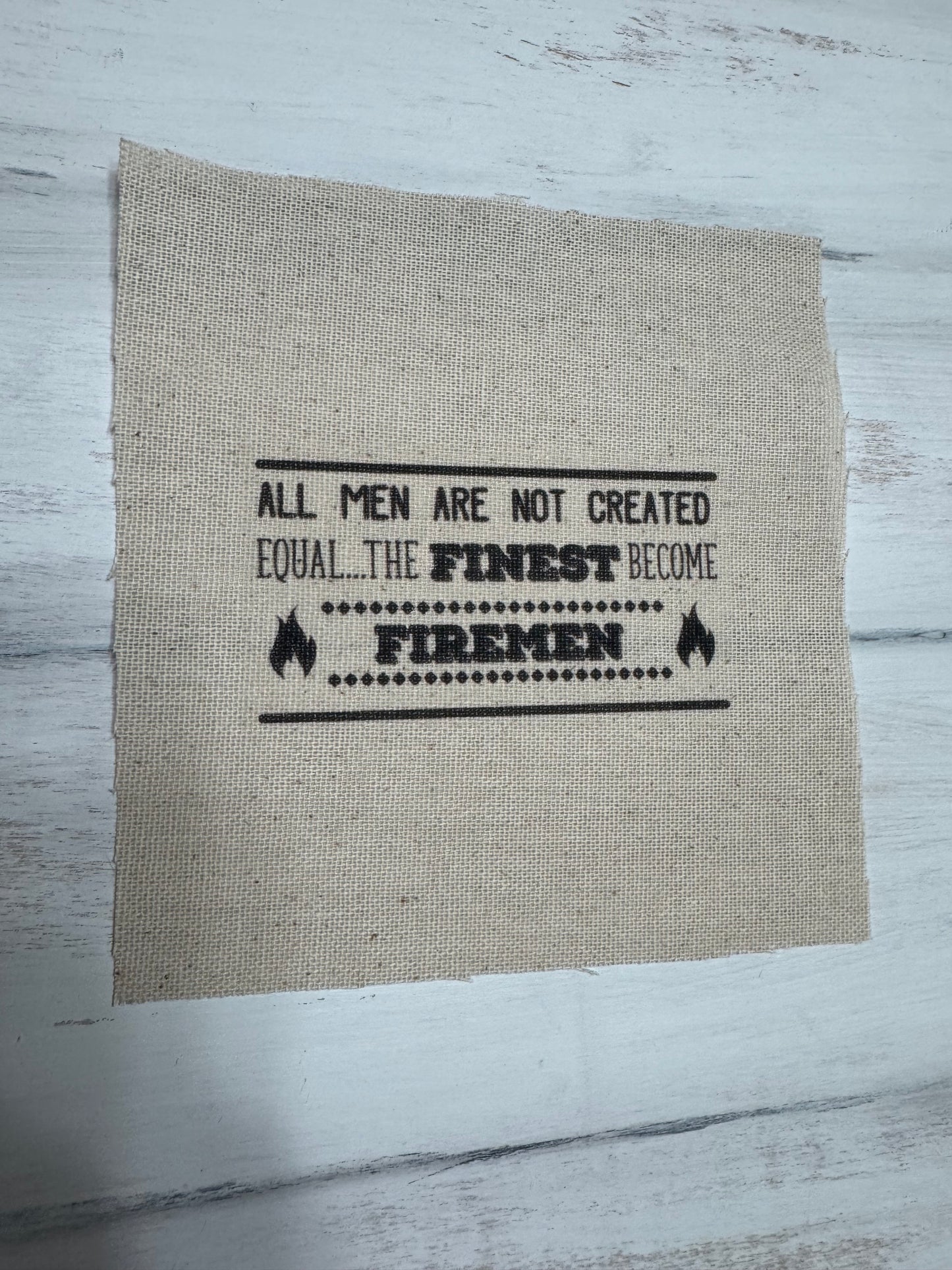 The finest become firefighters 5” patch