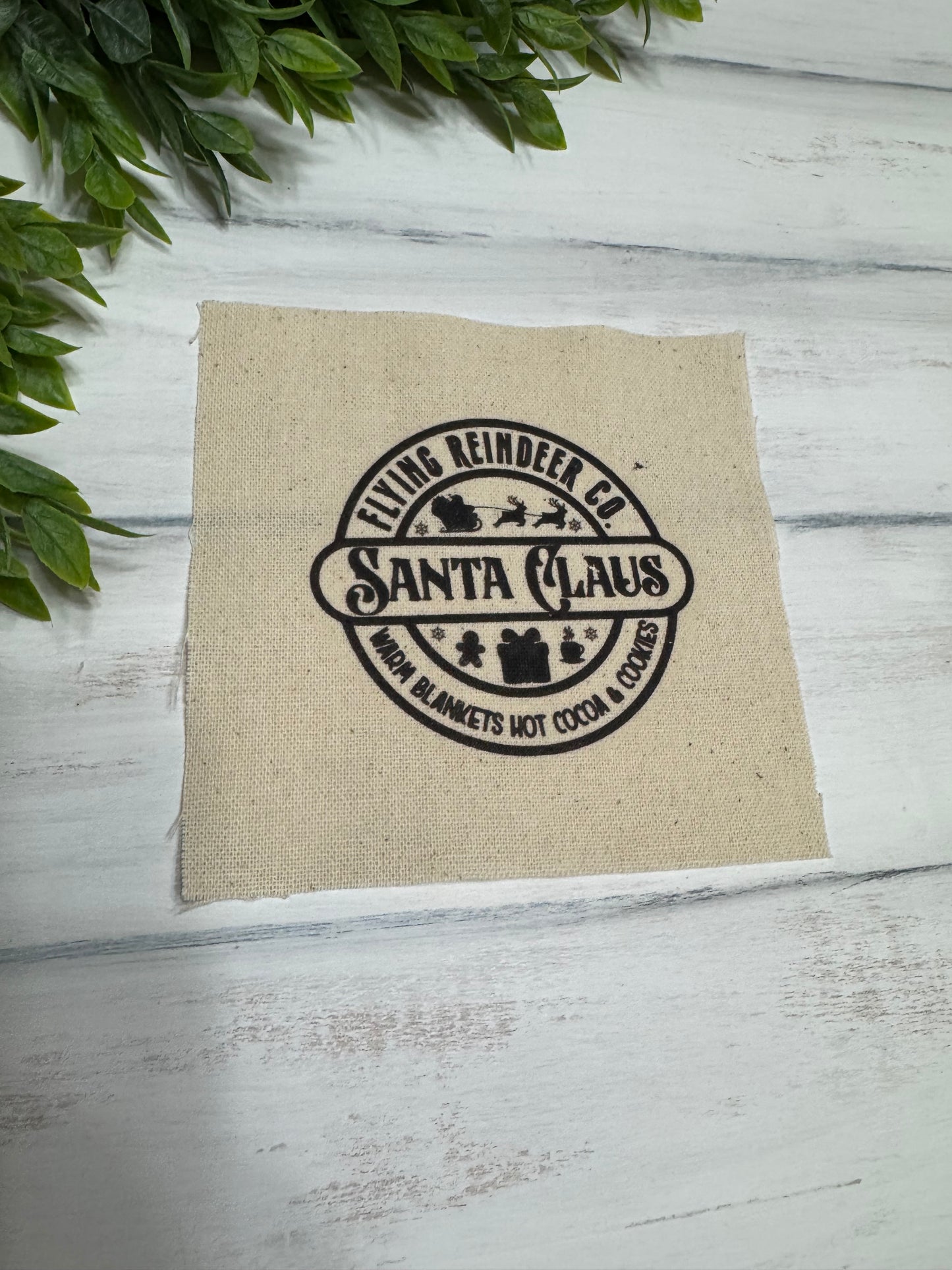 Flying reindeer Co 5” patch