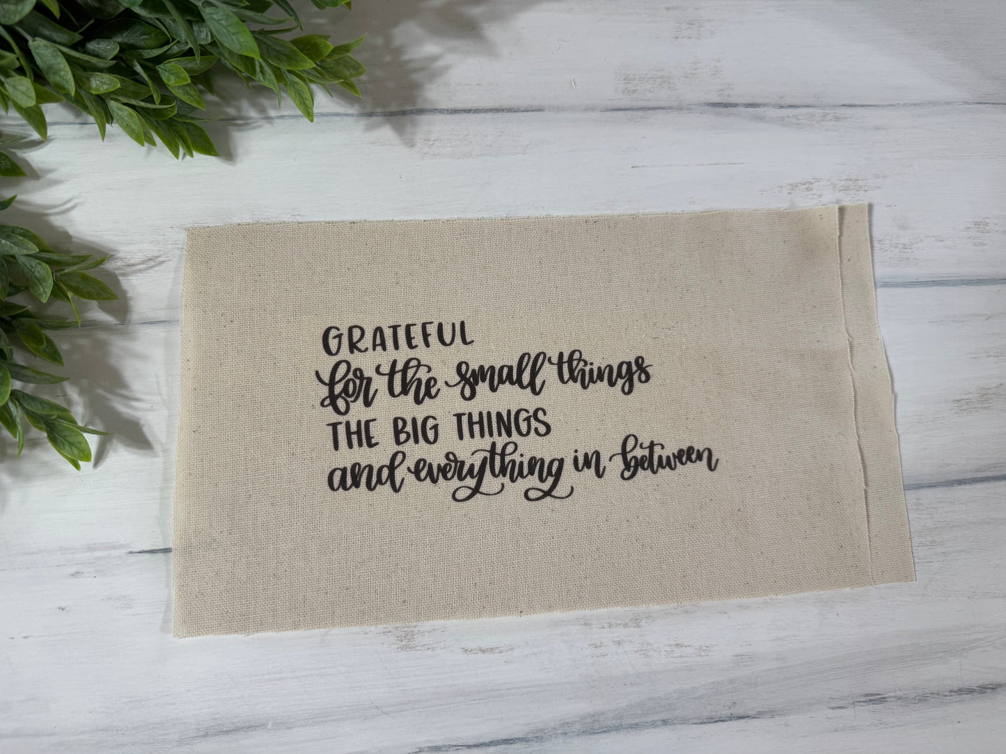 Grateful for pillow kit