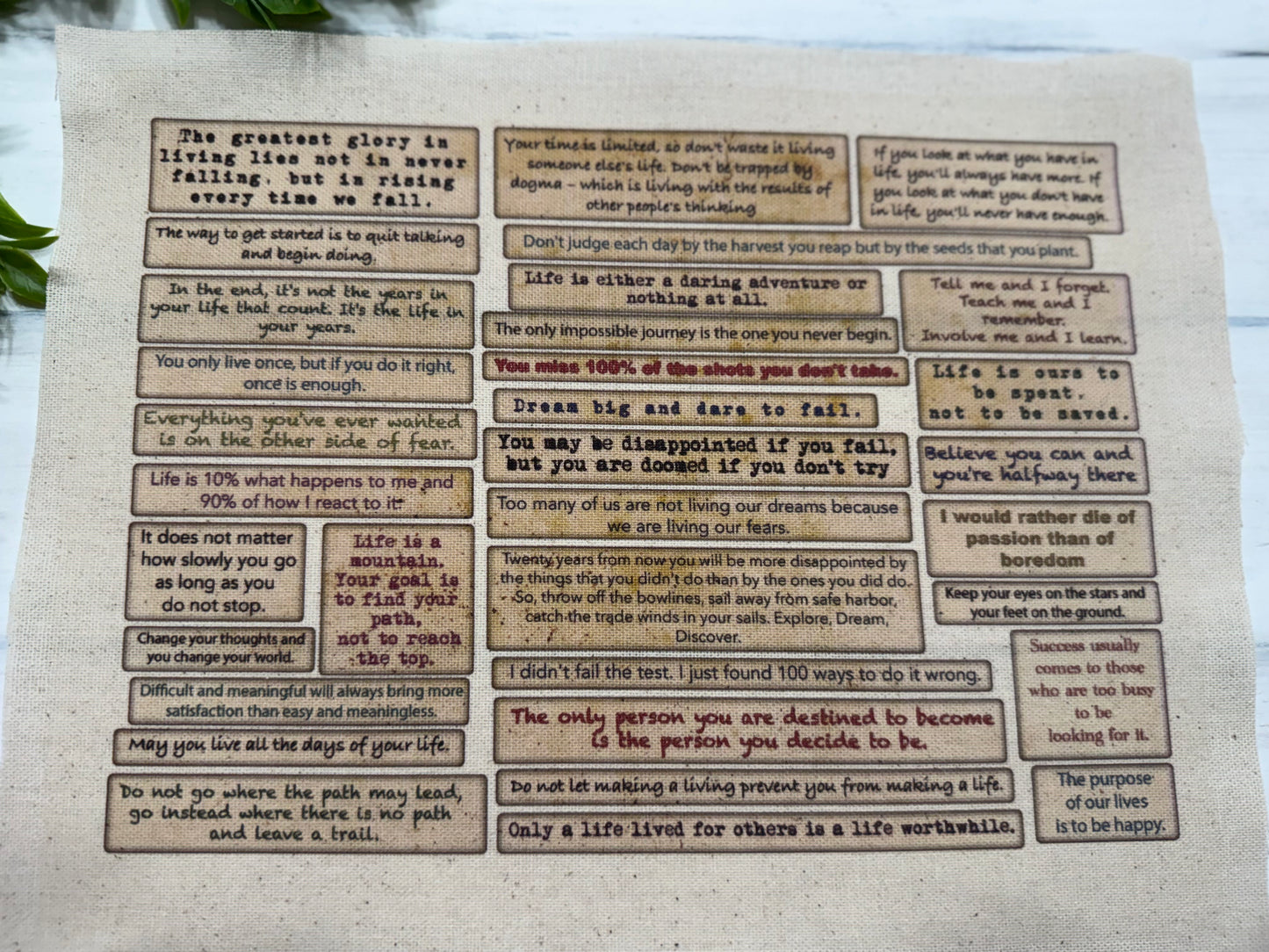 Greatest glory words page