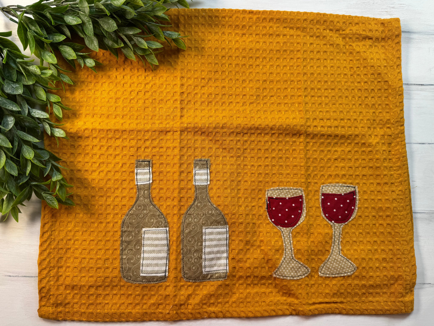 Wine tea towel