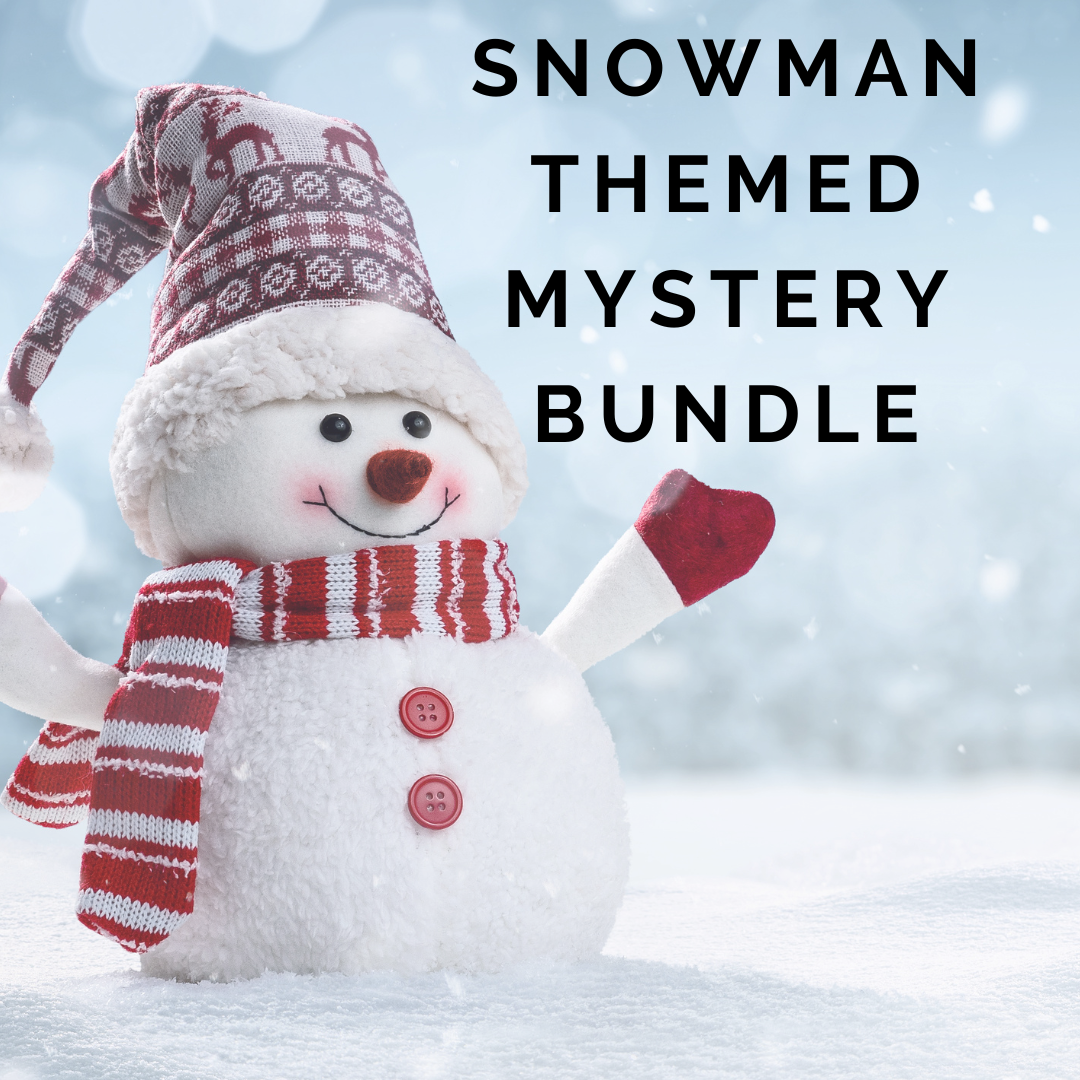 Snowman themed Sewing Supplies