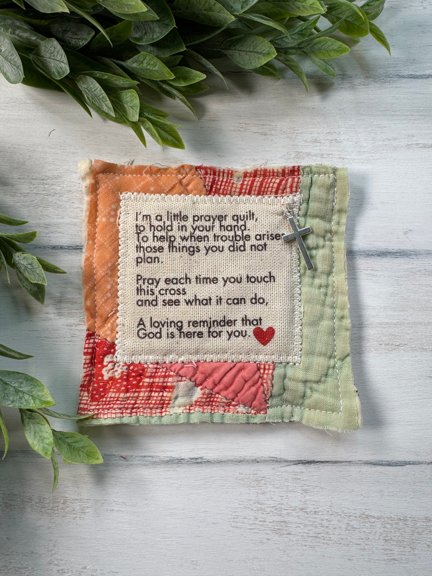 Vintage cutter quilt prayer quilt