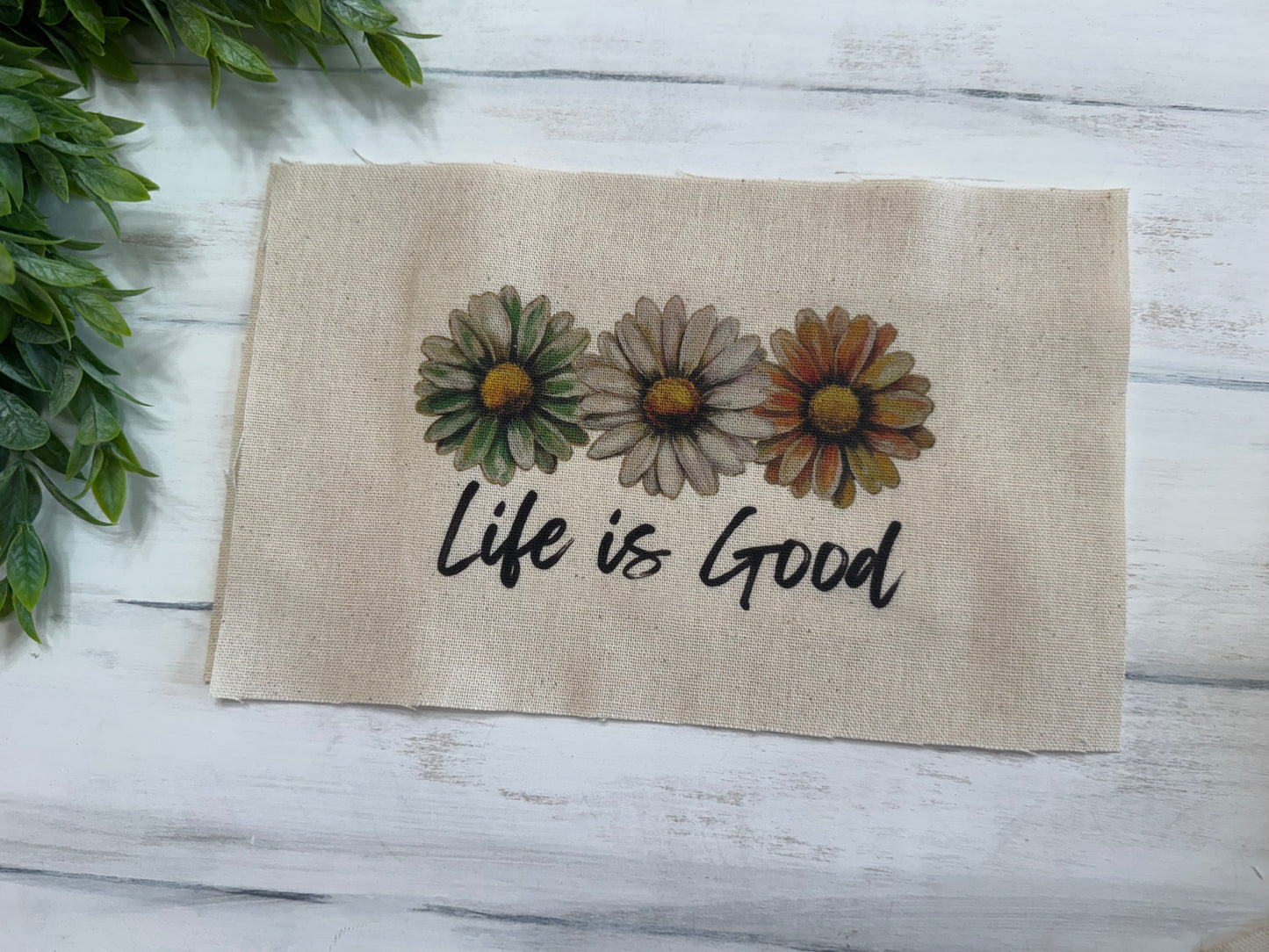 Life is good pillow kit
