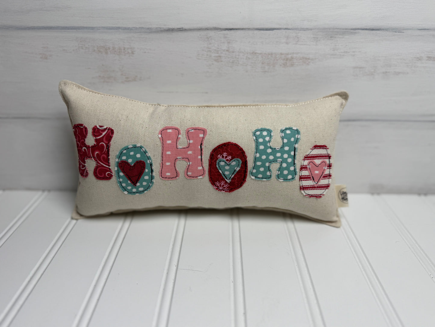 HO HO HO 5” X 10” mini pillow
