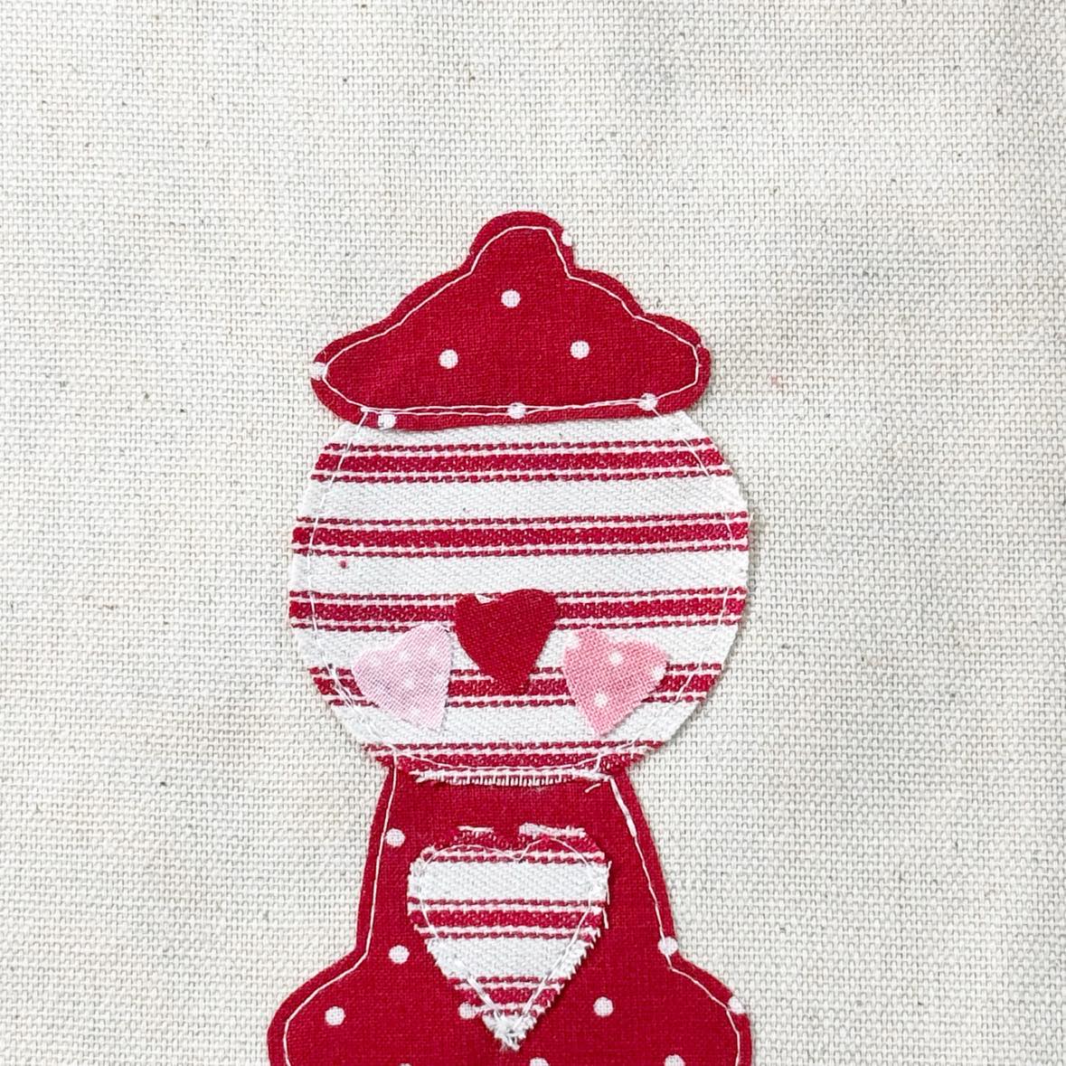 Candy Machine applique pattern