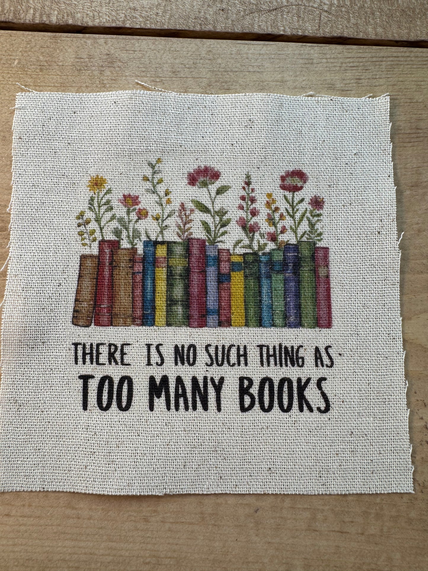 Books 5” patch