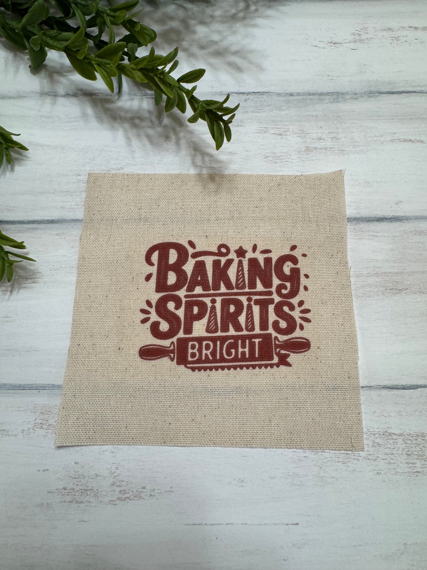 Baking spirits bright 5” patch