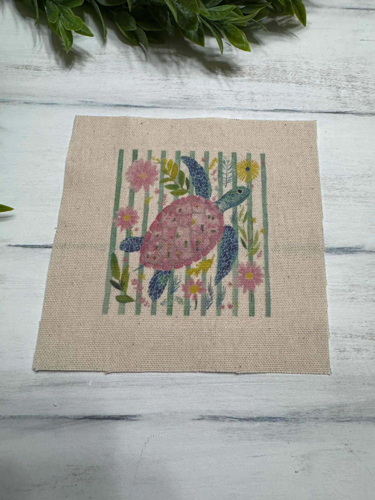 Bright turtle 5” patch