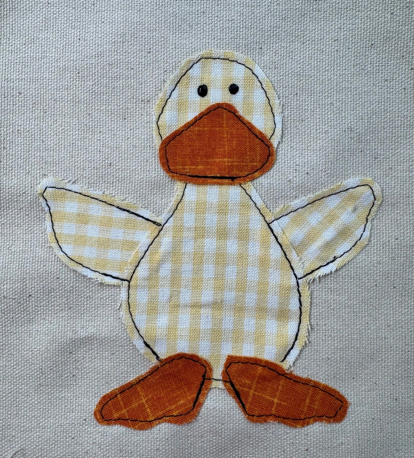 Ducks applique pattern