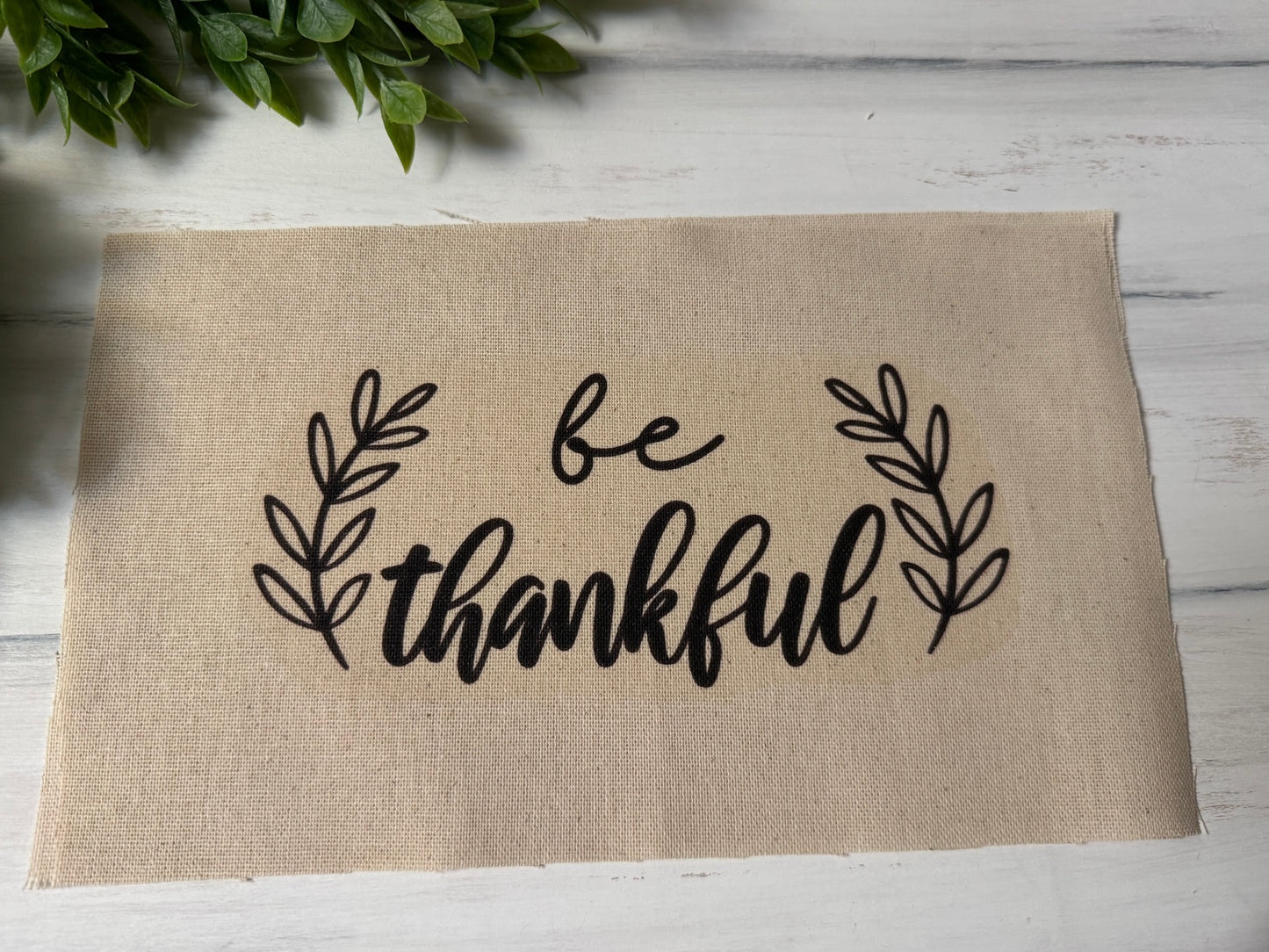 Be thankful pillow kit