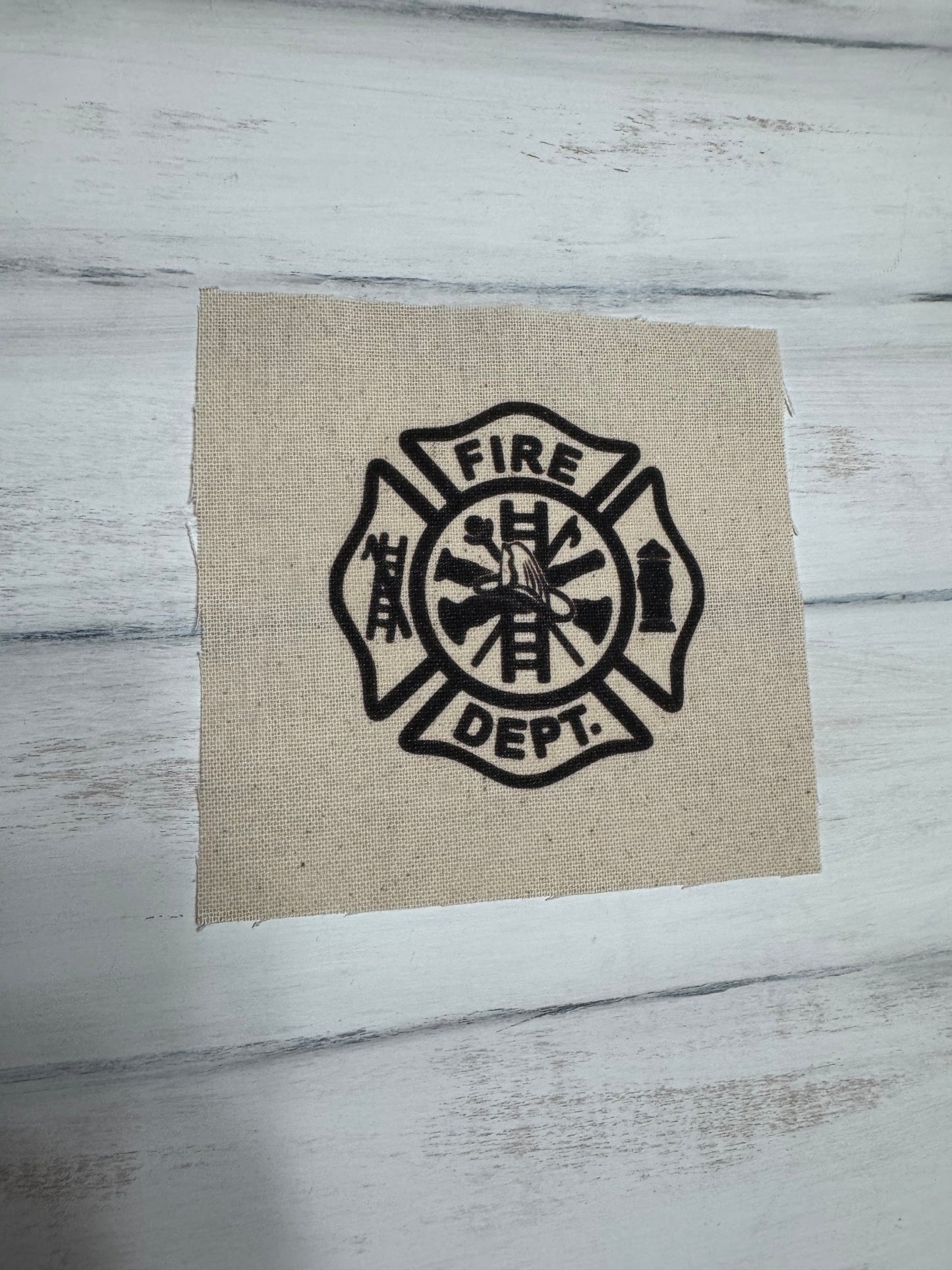 Fire department 5” patch