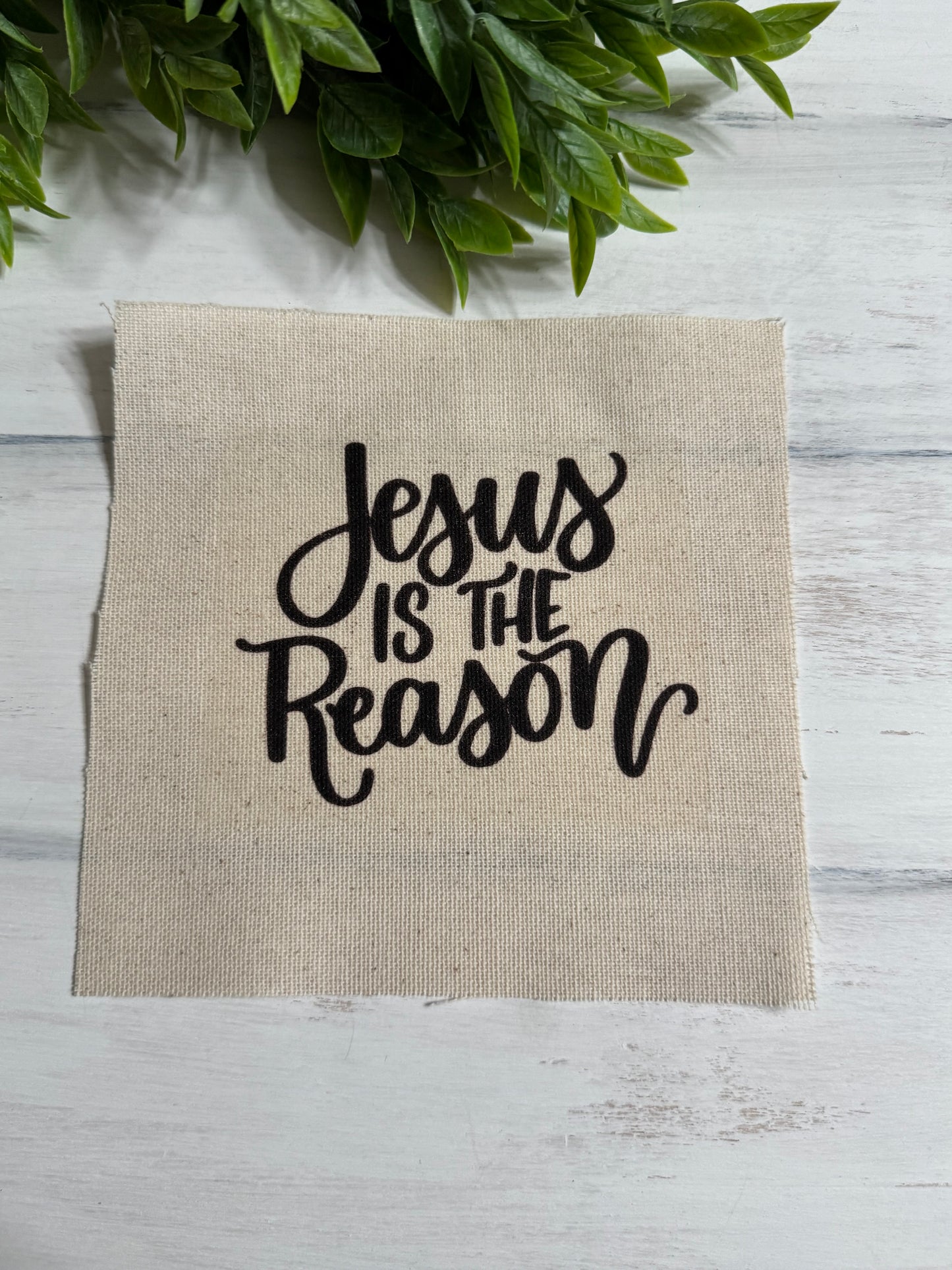 Jesus is the reason 5” patch