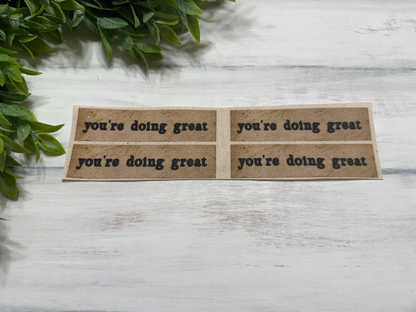 You’re doing great mini prints set of 4