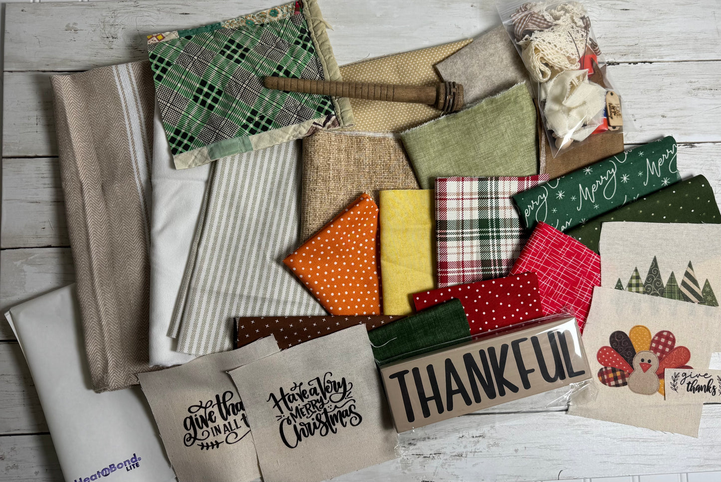 Whip it Up Home for the Holidays supply & extra goodies kit