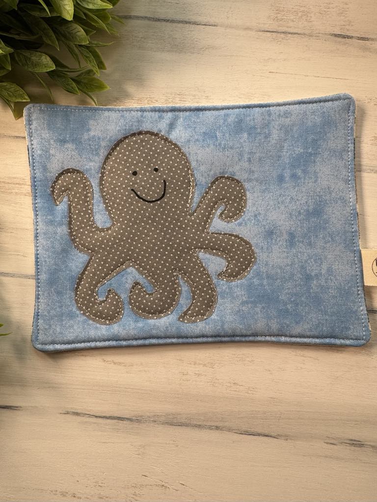 Octopus and Jellyfish applique pattern