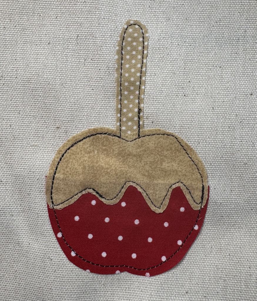 Caramel apple applique patterns