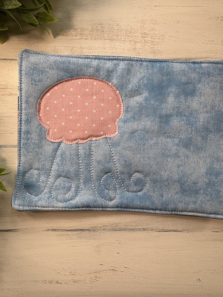 Octopus and Jellyfish applique pattern