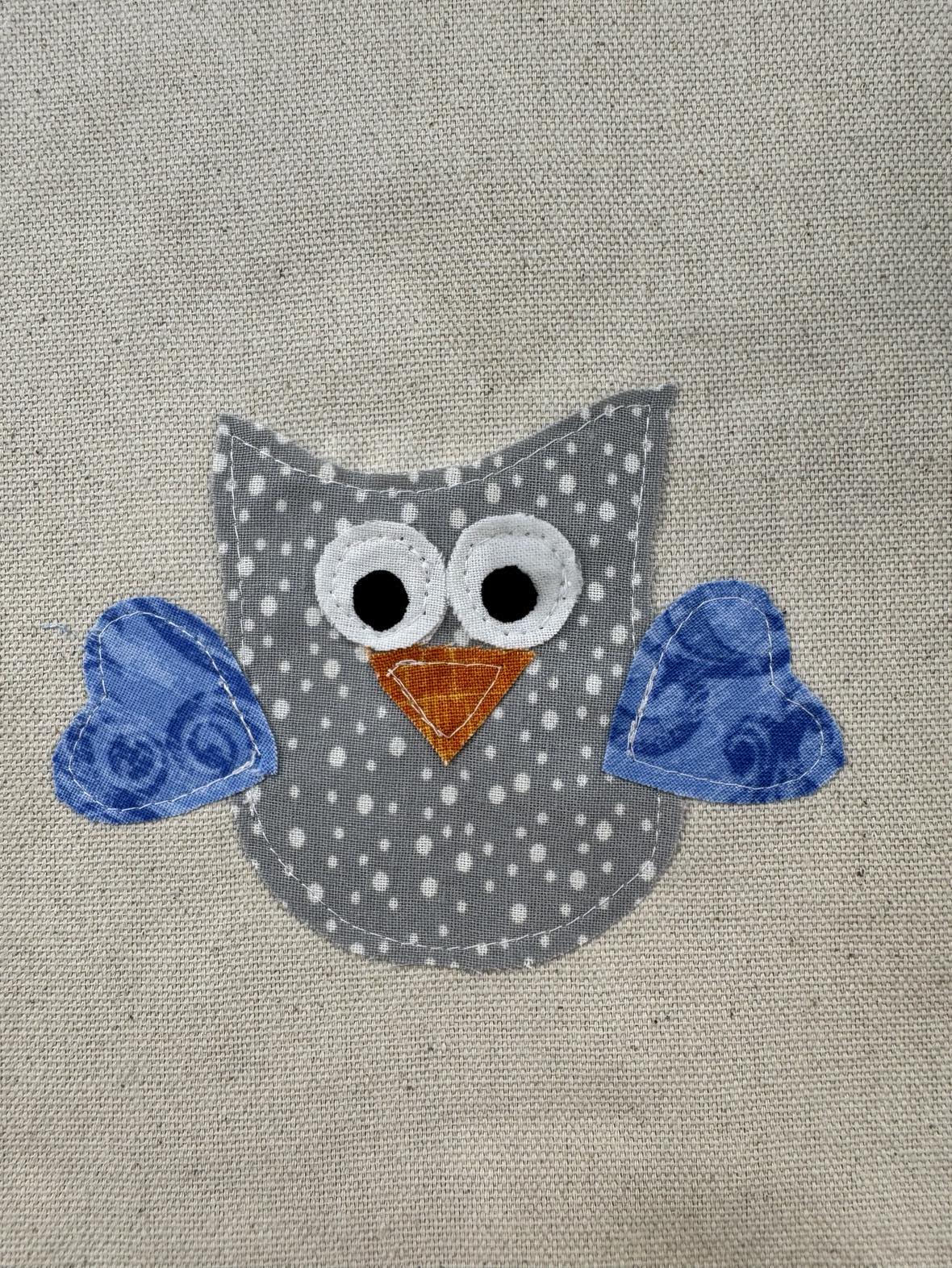 Owl applique pattern