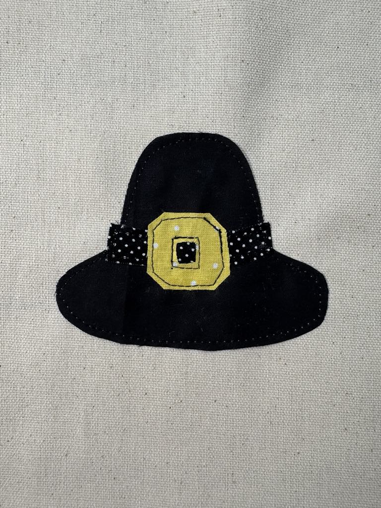 Pilgrims and Pilgrim hat applique patterns