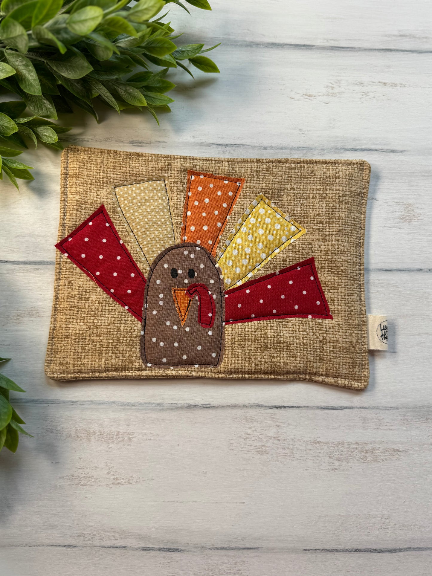 Turkey 2 mug rug