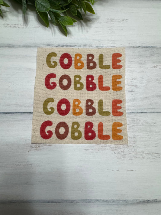 Gobble mini prints set of 4