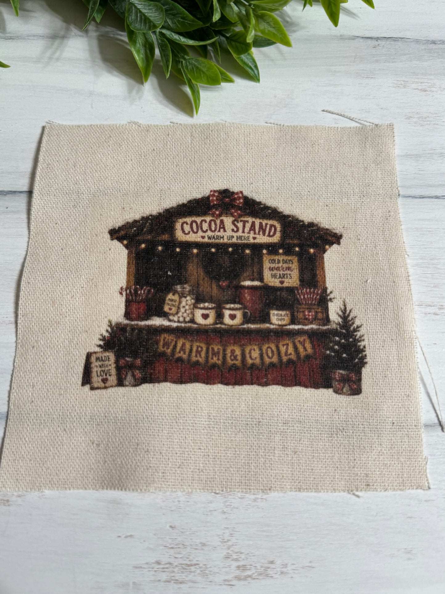 Cocoa stand 5” patch