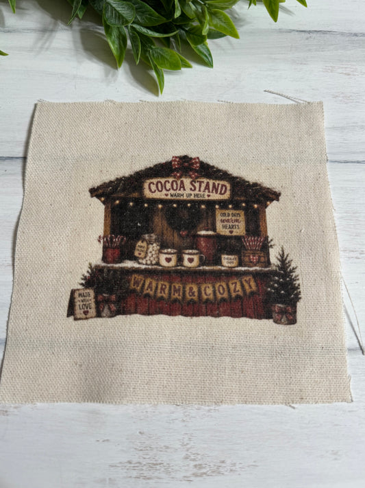 Cocoa stand 5” patch